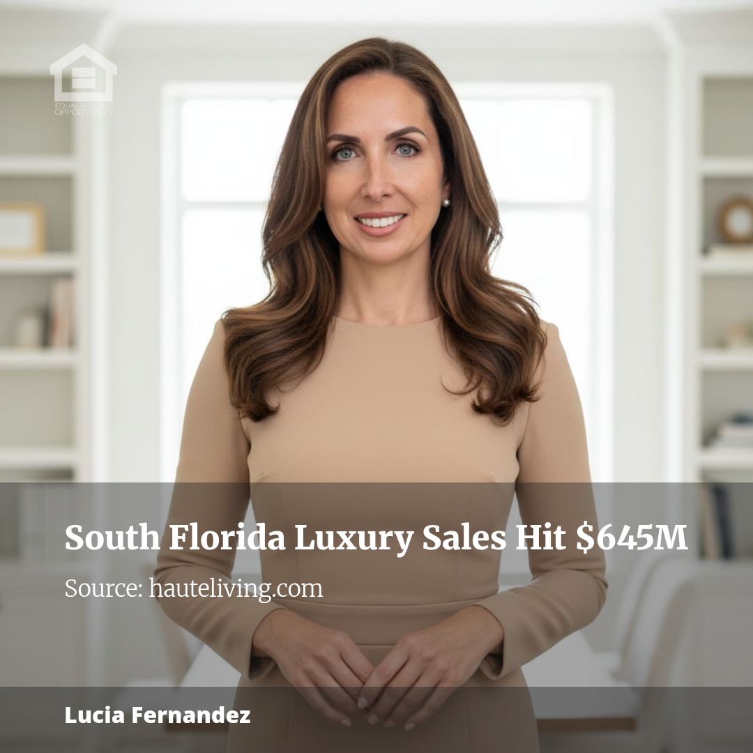 South Florida Luxury Market Report: September 2026 Brings 94 $3M+ Closings and $645.4M